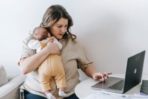 work from home mom